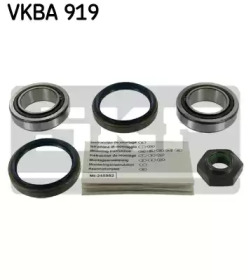 VKBA919 SKF Комплект підшипників роликових конічних